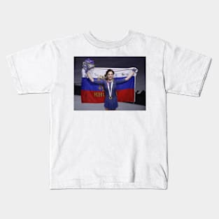 Evgenia Medvedeva Winner Kids T-Shirt